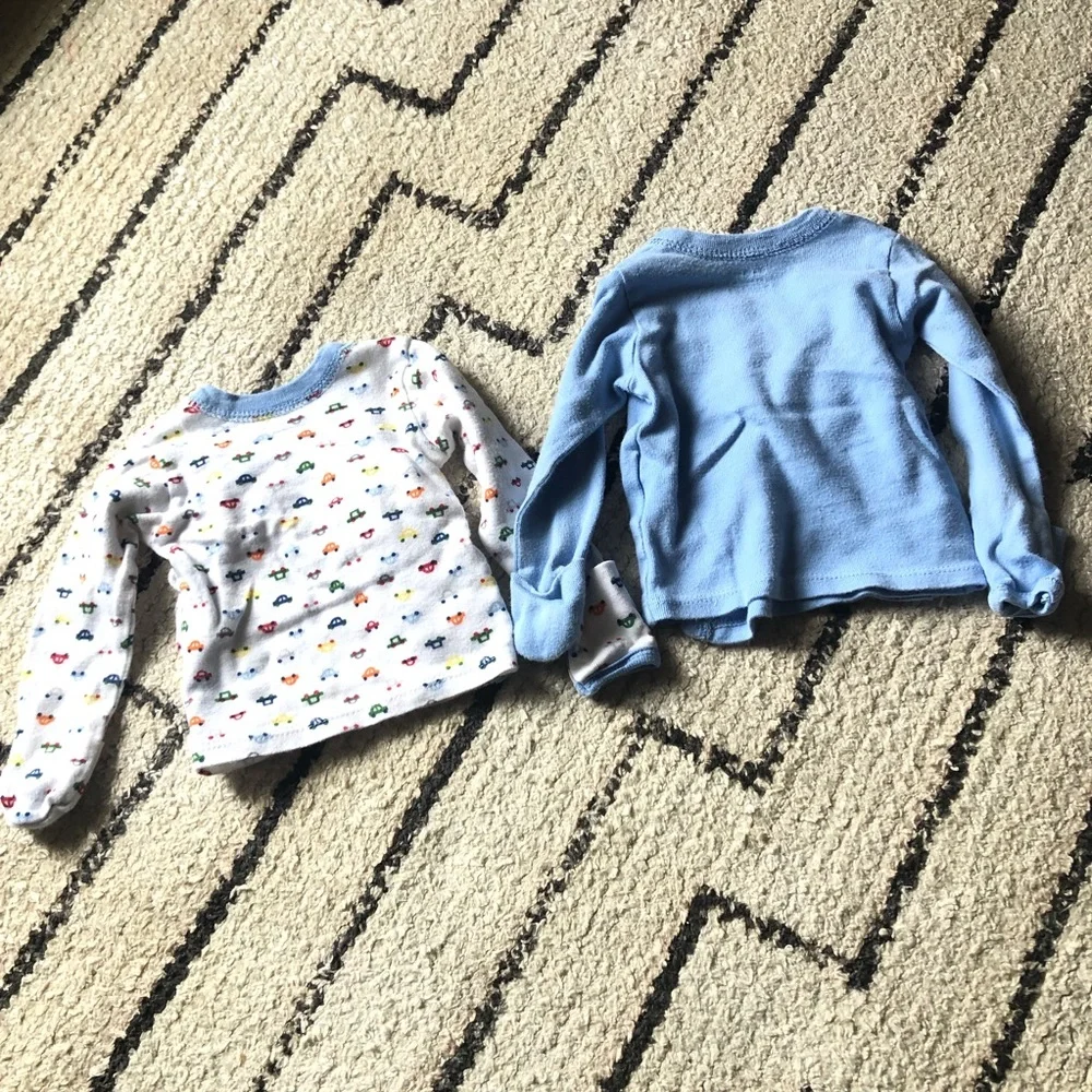 Gerber long sleeve kimono top